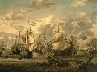 Episódio da Batalha dos Quatro Dias, 1 a 4 de junho de 1666
